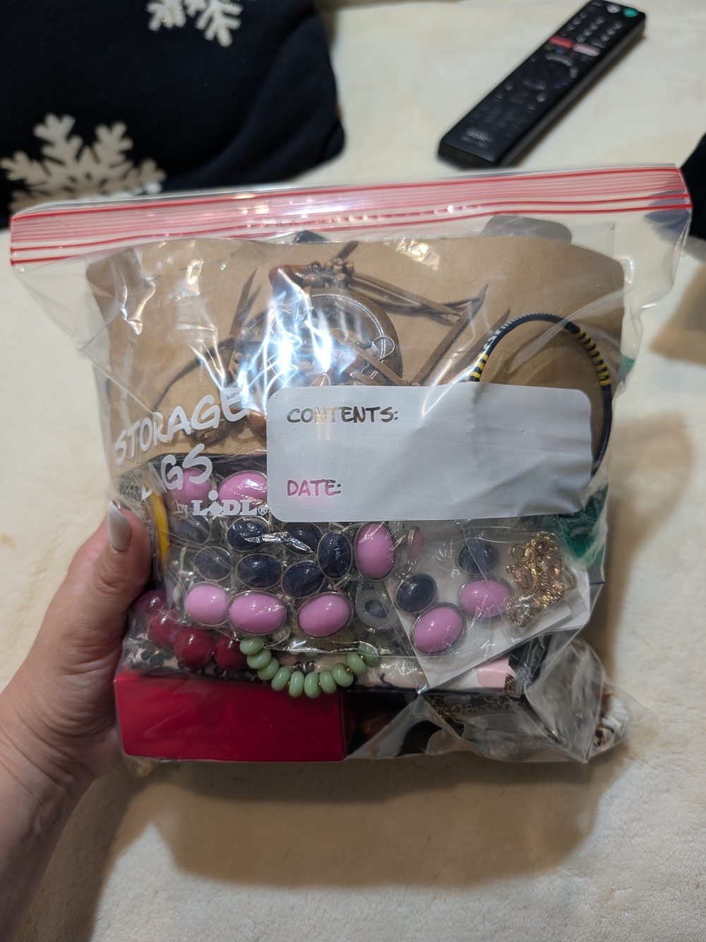 Assorted Women's Pink Beaded Jewelry - Mixed Accessories